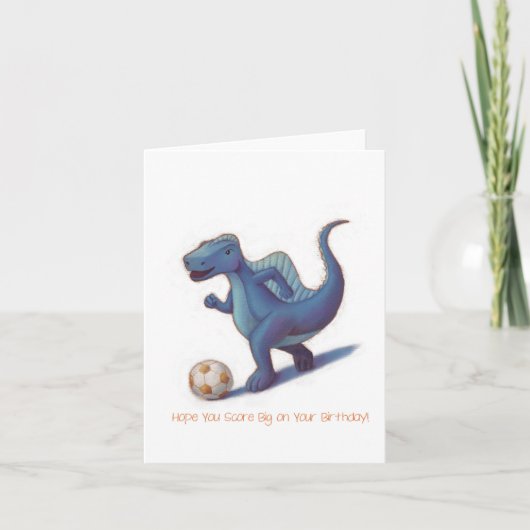 Score Groot op je Verjaardag Kaart (Voorkant)