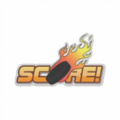 Score hockey decal sticker (Voorkant)