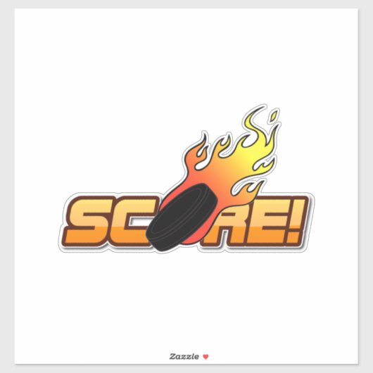 Score hockey decal sticker (Vel)
