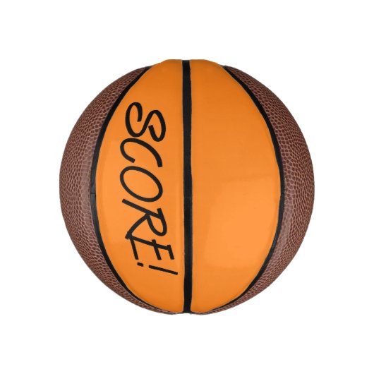 Score oranje mini basketbal (Verticaal)
