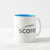 Score PR Mok-Fool's Gold, Californië Tweekleurige Koffiemok (Voorkant rechts)