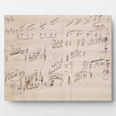 Score sheet van 'Moonlight Sonata' Fotoplaat (Voorkant)