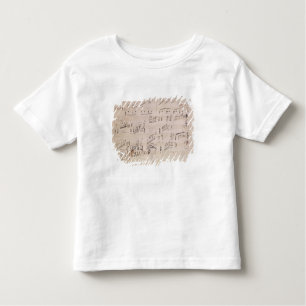 Score sheet van 'Moonlight Sonata' Kinder Shirts