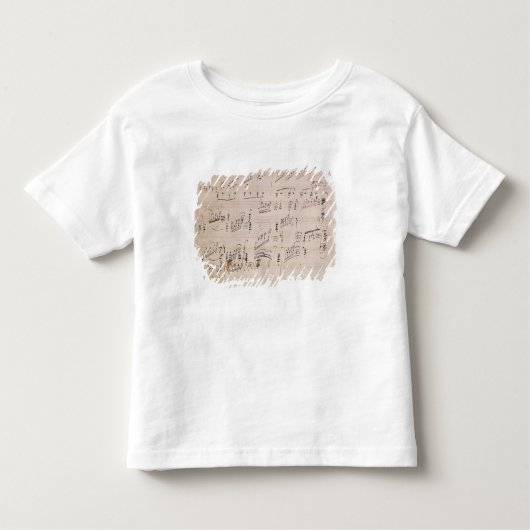 Score sheet van 'Moonlight Sonata' Kinder Shirts (Voorkant)