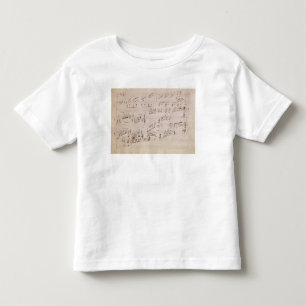 Score sheet van 'Moonlight Sonata' Kinder Shirts