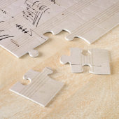 Score sheet van 'Moonlight Sonata' Legpuzzel (Zijkant)