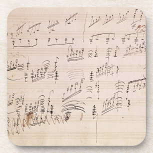 Score sheet van 'Moonlight Sonata' Onderzetter
