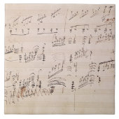 Score sheet van 'Moonlight Sonata' Tegeltje (Voorkant)