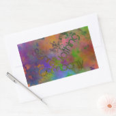 Score wat trippy rechthoekige sticker (Envelop)