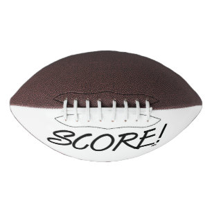 Score zwart-wit voetbal american football