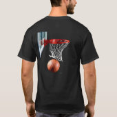 Scoreapparaat Basketball T-shirt (Achterkant)