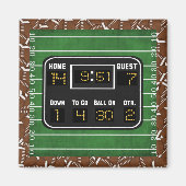 Scorebord football magneet (Voorkant)