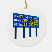 Scorebord Keramisch Ornament (Voorkant)