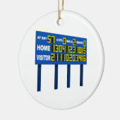 Scorebord Keramisch Ornament (Links)