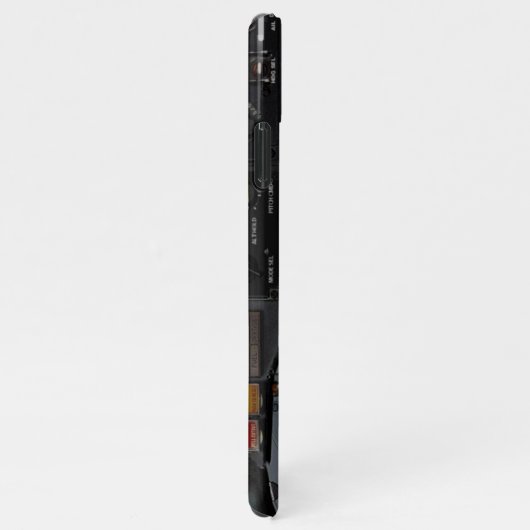 Scorebord passagiersruimte iPhone hoesje (Rechterkant)