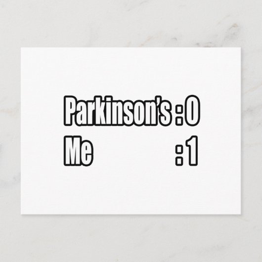 Scorebord van Parkinson (ME) Briefkaart (Voorkant)