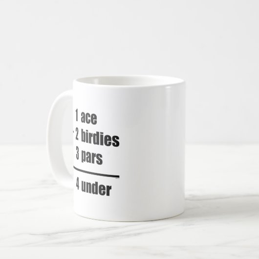 Scorecard Koffiemok (Voorkant links)