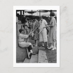 Scorecards voor autografie briefkaart