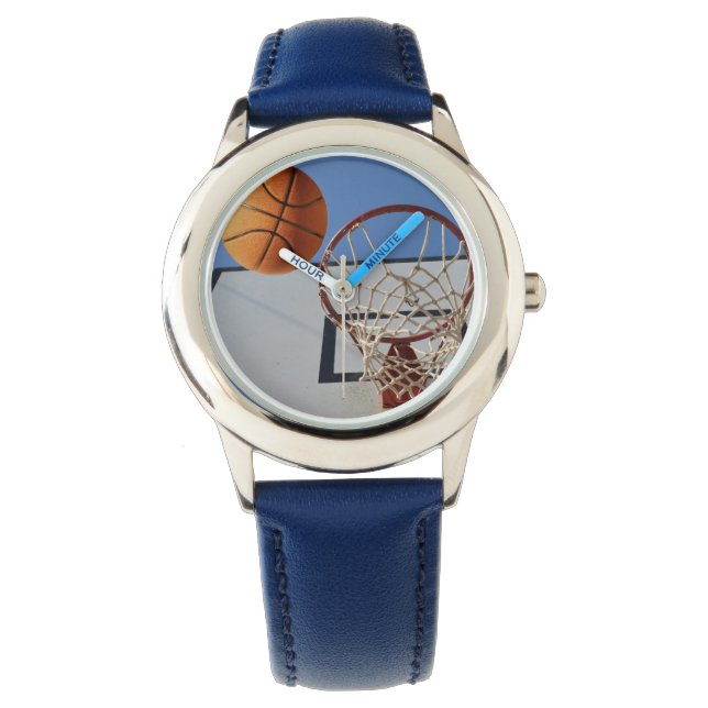 Scorepunten bij Basketball Horloge (Voorkant)