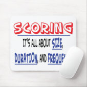 Scoring - Grootte, Duur, en het Mousepad van de Fr Muismat (Met muis)