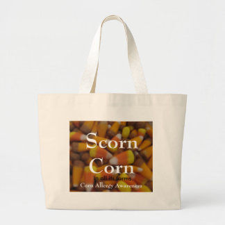 Scorn Corn Bag Grote Tote Bag