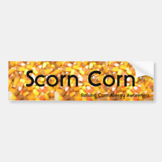 Scorn Corn Bumpersticker