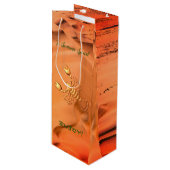 Scorpia Birthday Fun - Wijn Cadeautas (Voorkant Gekanteld)