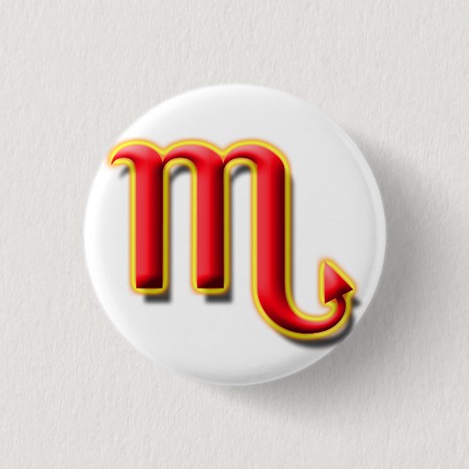 Scorpio #1 Button (Voorkant)