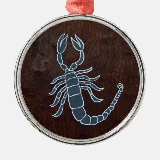 Scorpio 2008 metalen ornament (Voorkant)
