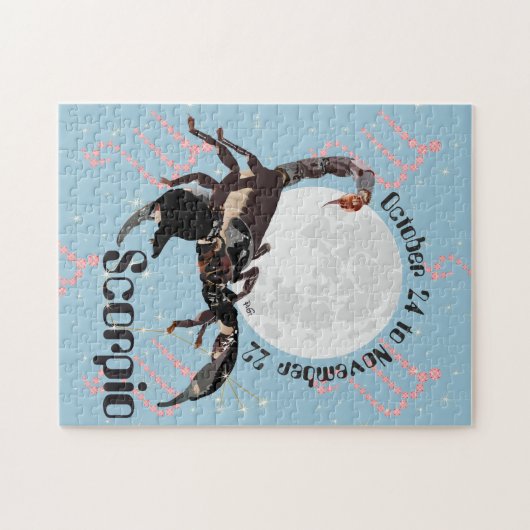 Scorpio 24 oktober t/m 22 november Puzzle Legpuzzel (Horizontaal)