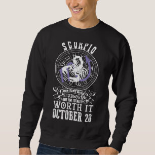 Scorpio 28 oktober Horoscope Zodiac Astrology Sign Trui