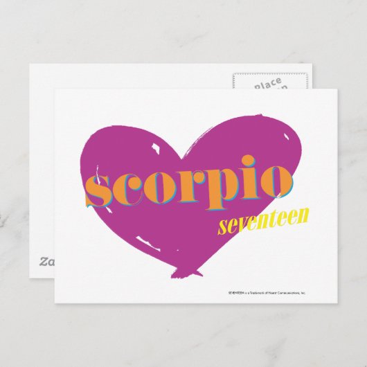 Scorpio 2 briefkaart (Voorkant / Achterkant)