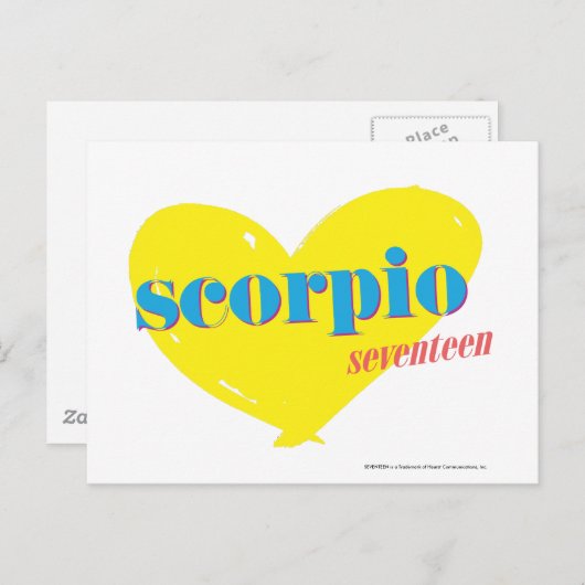 Scorpio 3 briefkaart (Voorkant / Achterkant)