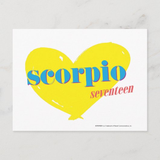 Scorpio 3 briefkaart (Voorkant)