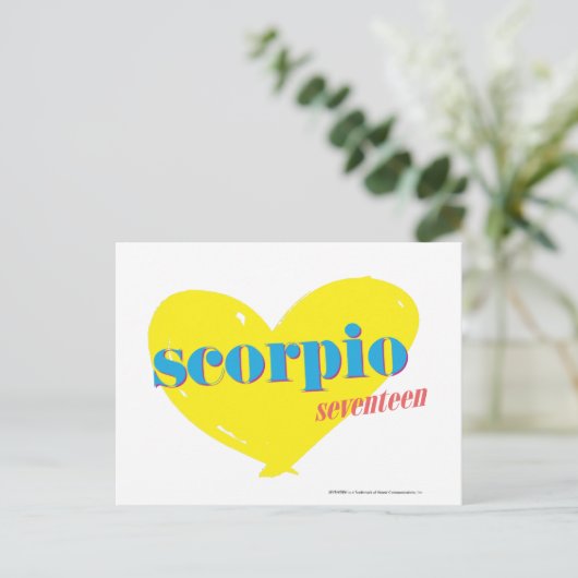 Scorpio 3 briefkaart (Staand voorkant)