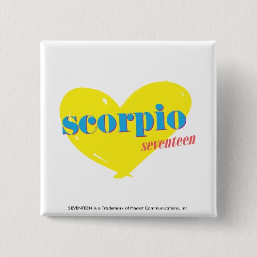 Scorpio 3 vierkante button 5,1 cm (Voorkant)
