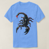 Scorpio 3D ontwerp 01 T-shirt (Design voorkant)