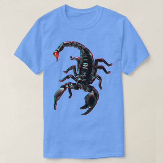 Scorpio 3D ontwerp 01 T-shirt (Design voorkant)