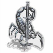 Scorpio 3d ticker sticker (Voorkant)