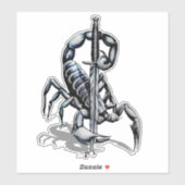Scorpio 3d ticker sticker (Vel)