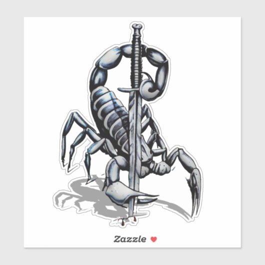 Scorpio 3d ticker sticker (Vel)