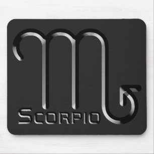 SCORPIO, abstract ontwerp van het sterrenbeeld, Muismat