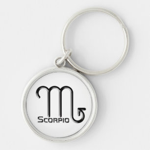 SCORPIO, abstract ontwerp van het sterrenbeeld, Sleutelhanger