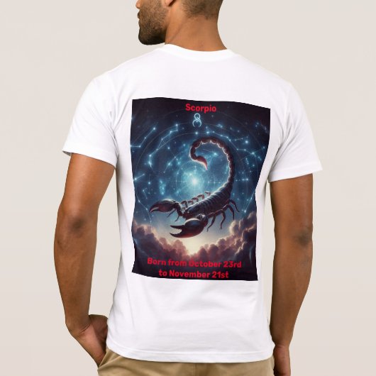 Scorpio Antares T-shirt (Achterkant)