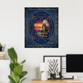 Scorpio Art Collage Poster (Thuiskantoor)