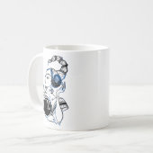 Scorpio Art Deco Lady Koffiemok (Voorkant links)