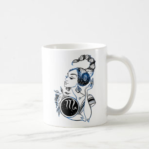 Scorpio Art Deco Lady Koffiemok