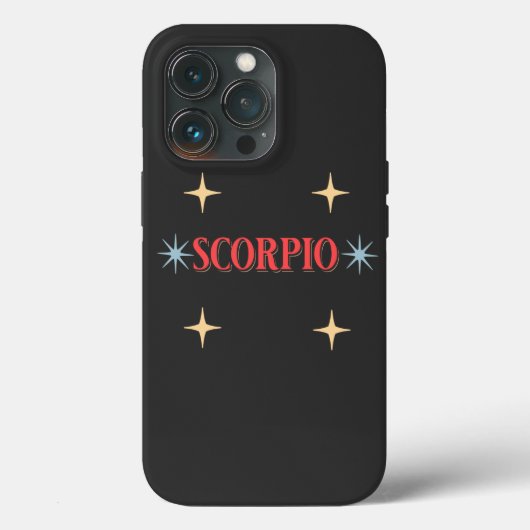 Scorpio Astrological Sign Case-Mate iPhone Case (Achterkant)
