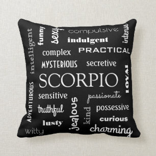 Scorpio Astrologie Kussen