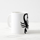 Scorpio Astrologisch symbool Koffiemok (Voorkant links)